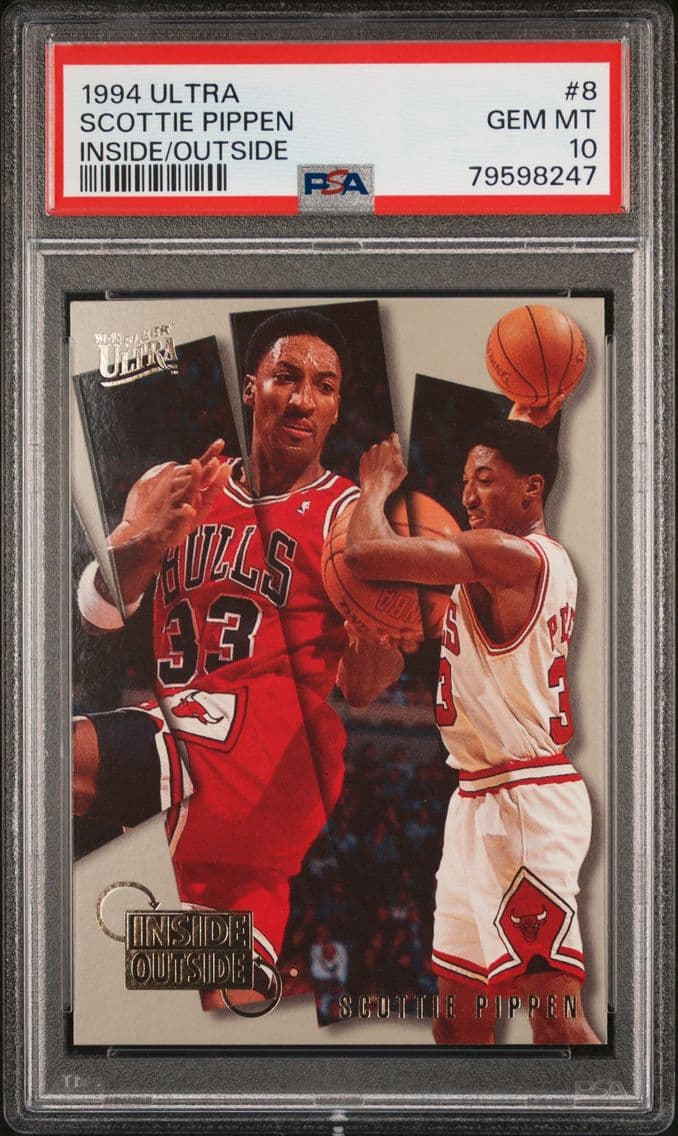1994 #8 Scottie Pippen PSA 10 Ultra Inside/Outside