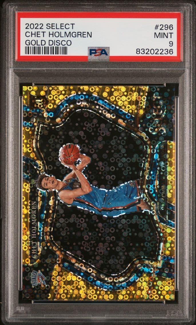 2022 #296 Chet Holmgren PSA 9 Panini Select