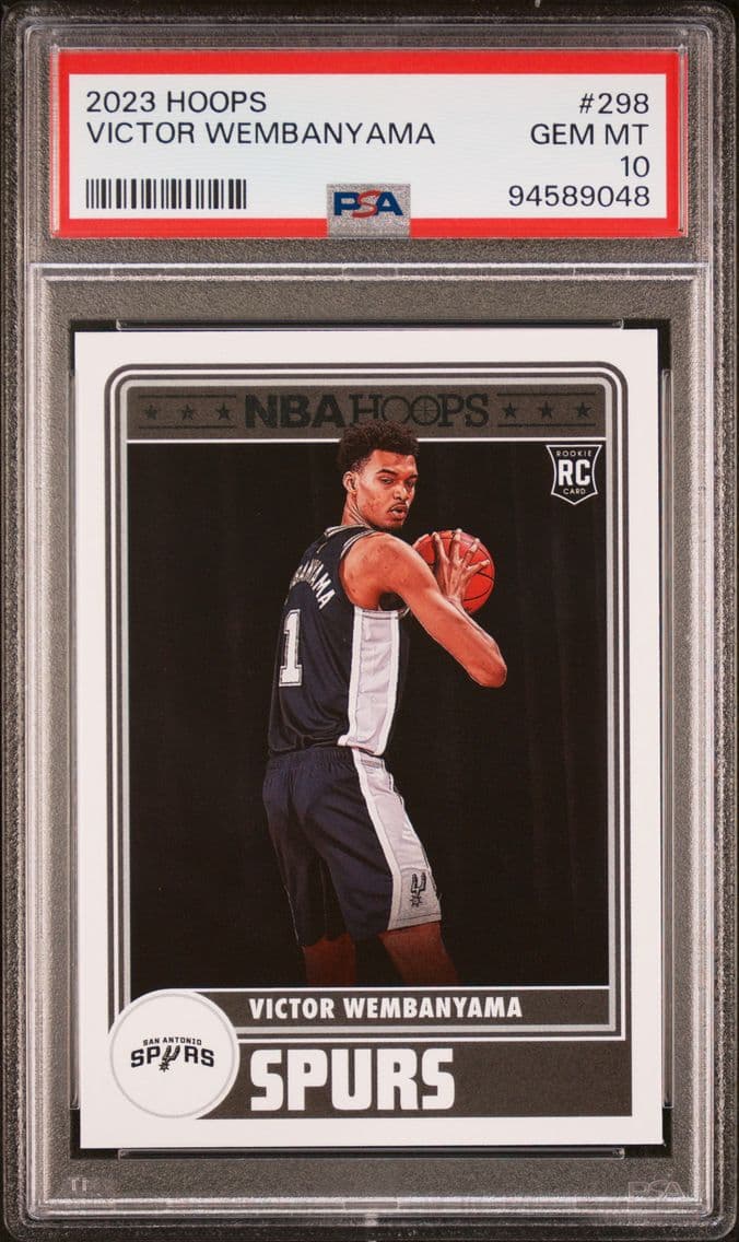 2023 #298 Victor Wembanyama PSA 10 Panini NBA Hoops