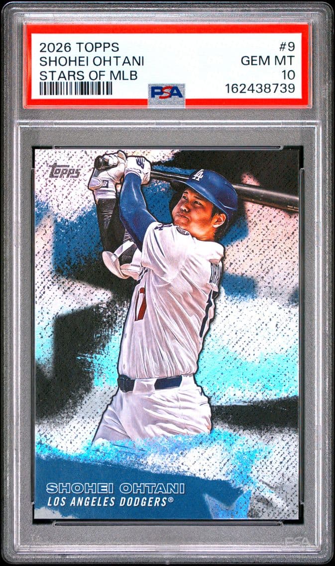 2026 #9 Shohei Ohtani PSA 10 Topps Stars of MLB